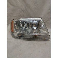 Headlight Right for Jeep Grand Cheroky Halogen since 1999 used USA Original 55155552AB